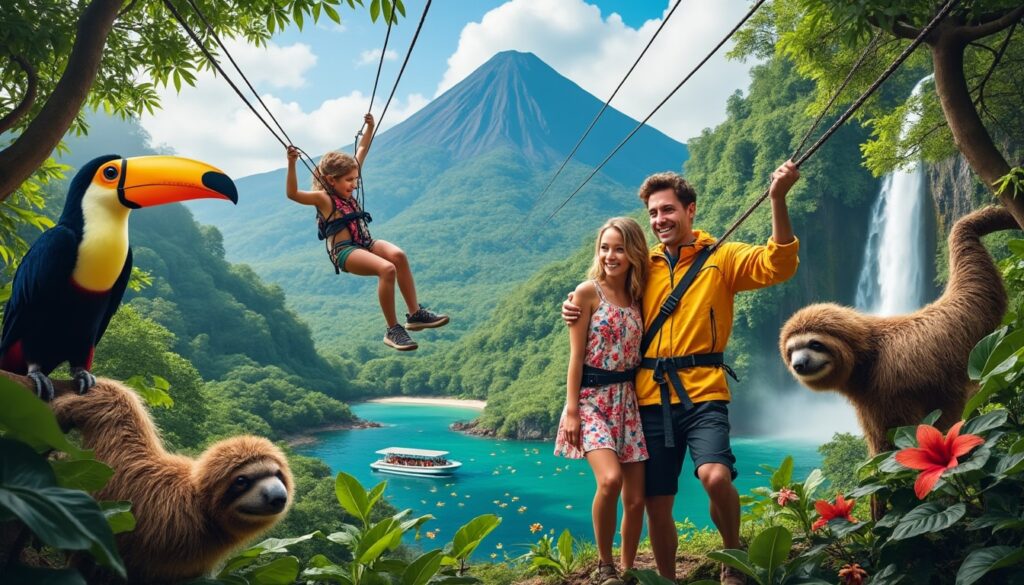 découvrez le costa rica en famille avec notre guide des 10 activités inoubliables à ne pas manquer. parcs nationaux, plages paradisiaques et aventures palpitantes vous attendent pour des souvenirs inoubliables ensemble.