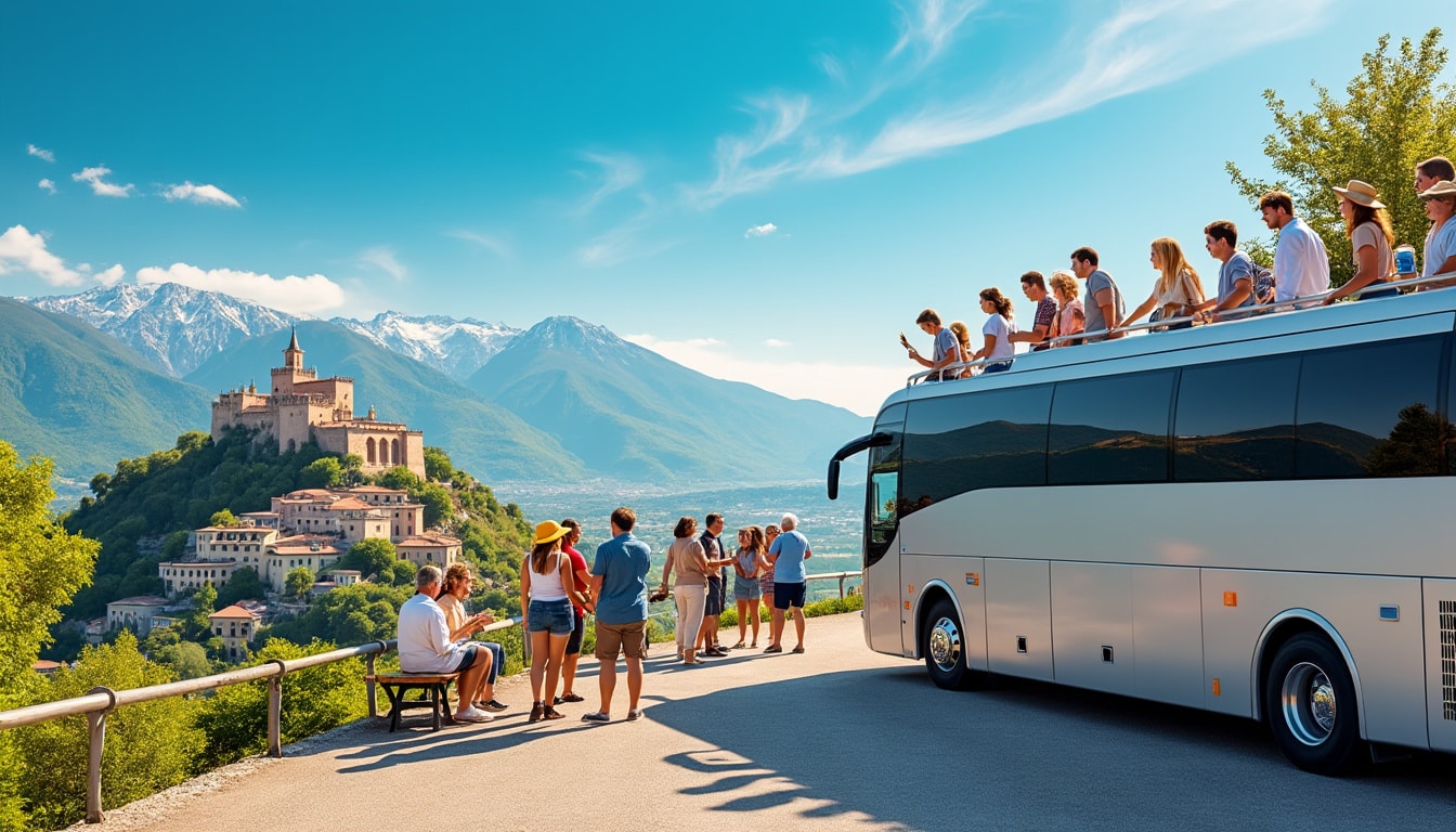 découvrez nos voyages organisés en bus pas chers et explorez des destinations incroyables à prix réduit. profitez d'une expérience inoubliable sans vous ruiner. réservez votre aventure dès maintenant !