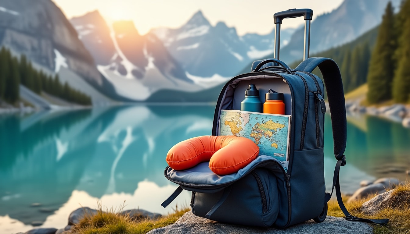 découvrez le sac à dos à roulettes voyage, le compagnon idéal pour toutes vos aventures. pratique et fonctionnel, il allie confort et style pour accompagner vos escapades, que ce soit pour un week-end ou un voyage prolongé.
