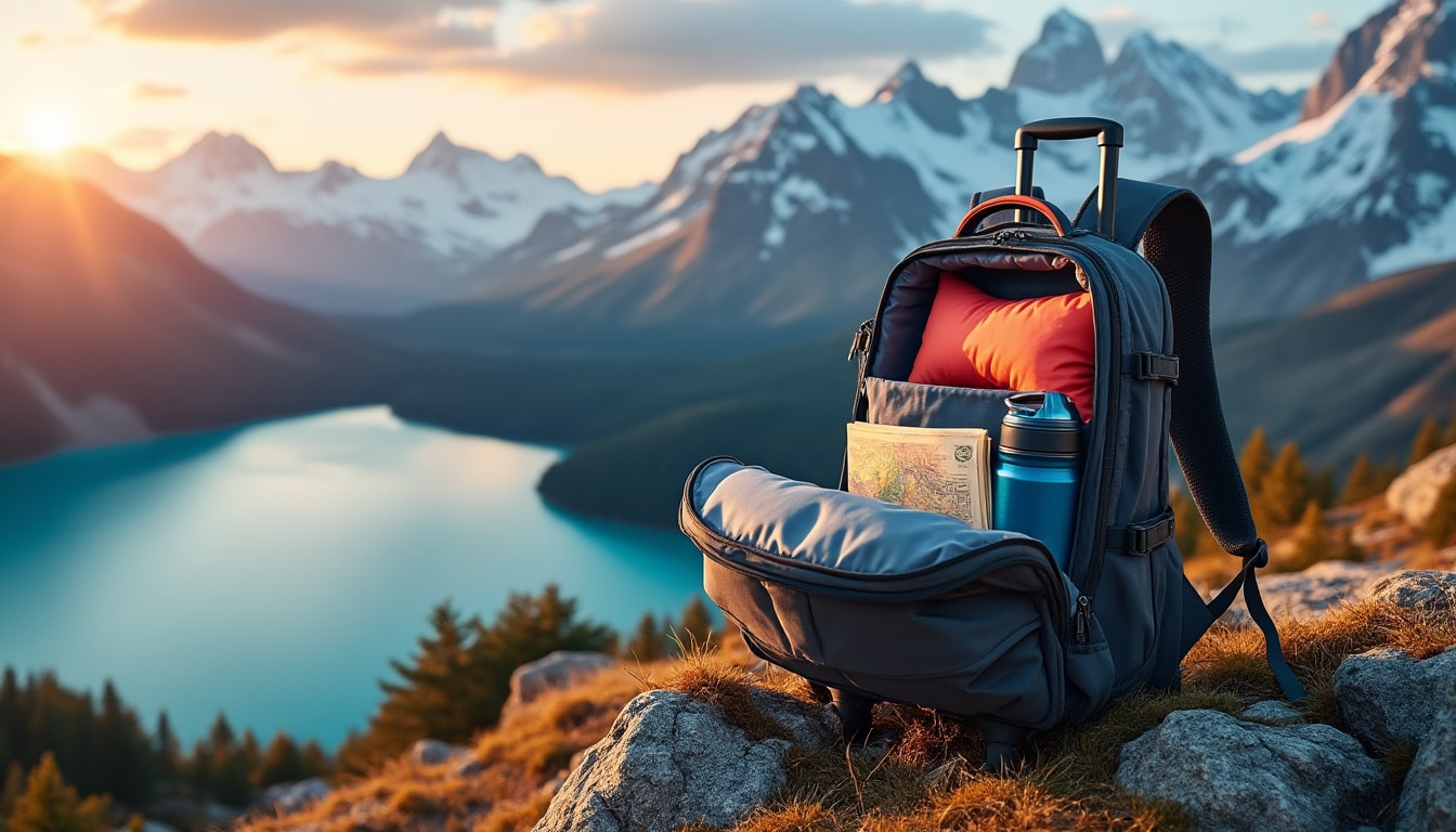 découvrez le sac à dos à roulettes voyage, le compagnon idéal pour toutes vos aventures. pratique, fonctionnel et stylé, il vous accompagnera dans tous vos déplacements avec confort et facilité. emportez tout ce dont vous avez besoin sans vous soucier du poids grâce à son design ingénieux.