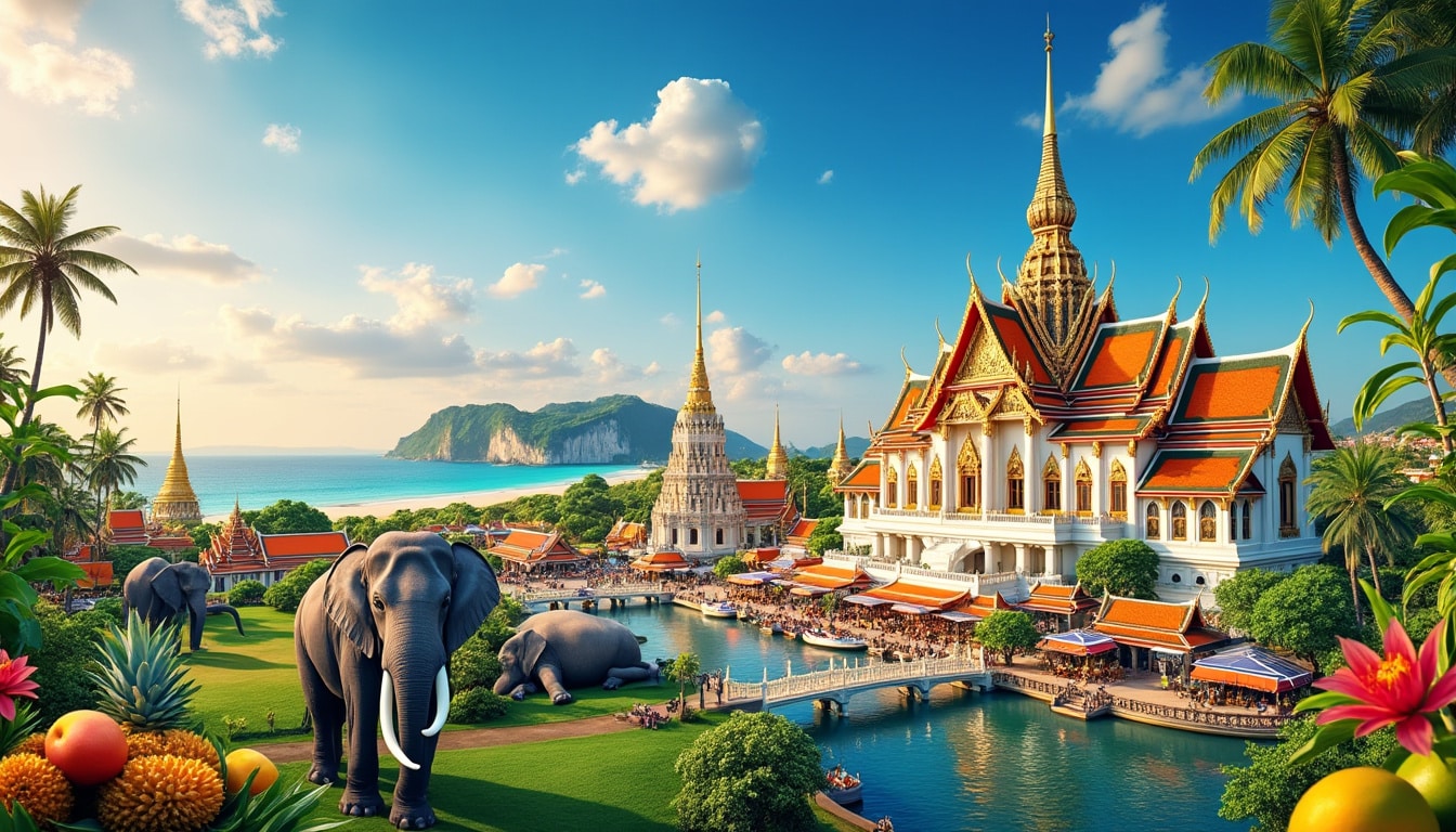 explorez les merveilles de la thaïlande avec notre voyage organisé ! découvrez les sites incontournables, la culture riche et les paysages à couper le souffle de ce pays fascinant. rejoignez-nous pour une aventure inoubliable !