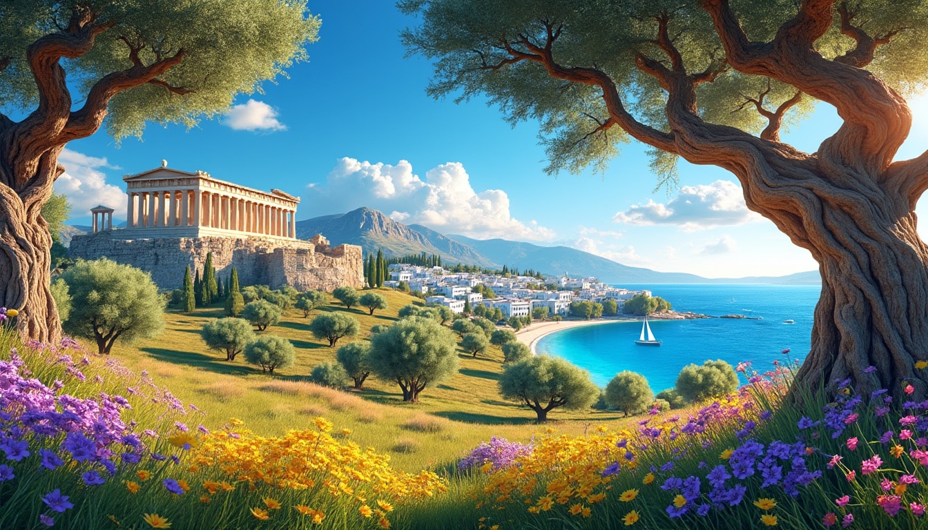 partez pour un voyage organisé en grèce et explorez les merveilles culturelles et naturelles de ce pays envoûtant. profitez d'itinéraires soigneusement élaborés pour découvrir les sites historiques, les paysages époustouflants et la cuisine savoureuse tout en vous imprégnant de l'hospitalité grecque.