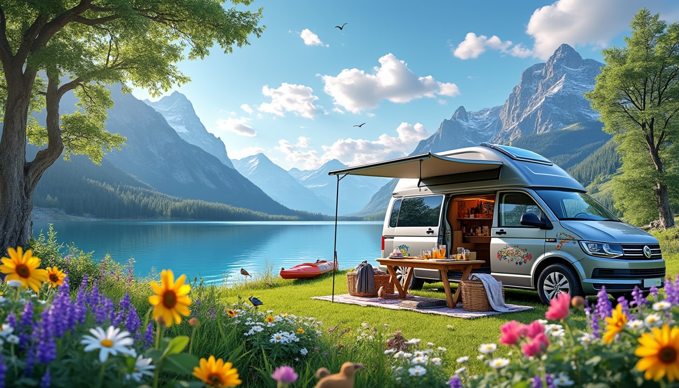 partez à l'aventure avec notre voyage organisé en camping car. découvrez les plus belles destinations pour explorer la nature, profitez des paysages époustouflants et vivez des moments inoubliables en plein air. préparez-vous à une expérience unique au cœur de la nature !