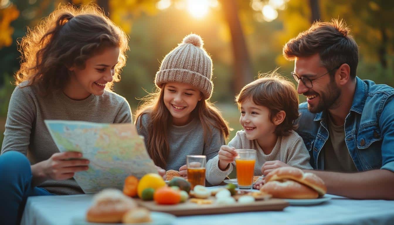 Illustration: Présentation des activités à faire en famille en voyage : définition, enjeux et bénéfices