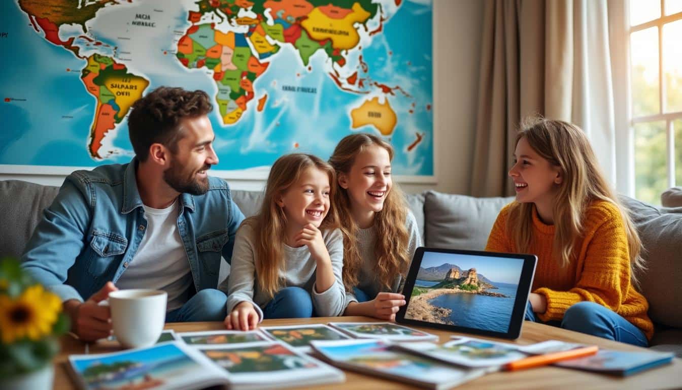 Illustration: Choisir sa destination pour des activités à faire en famille en voyage