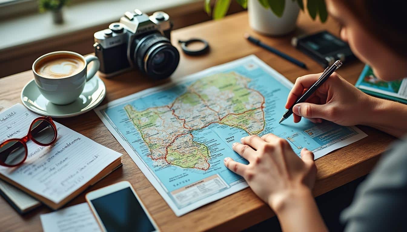 Illustration: Les étapes clés pour organiser un voyage réussi