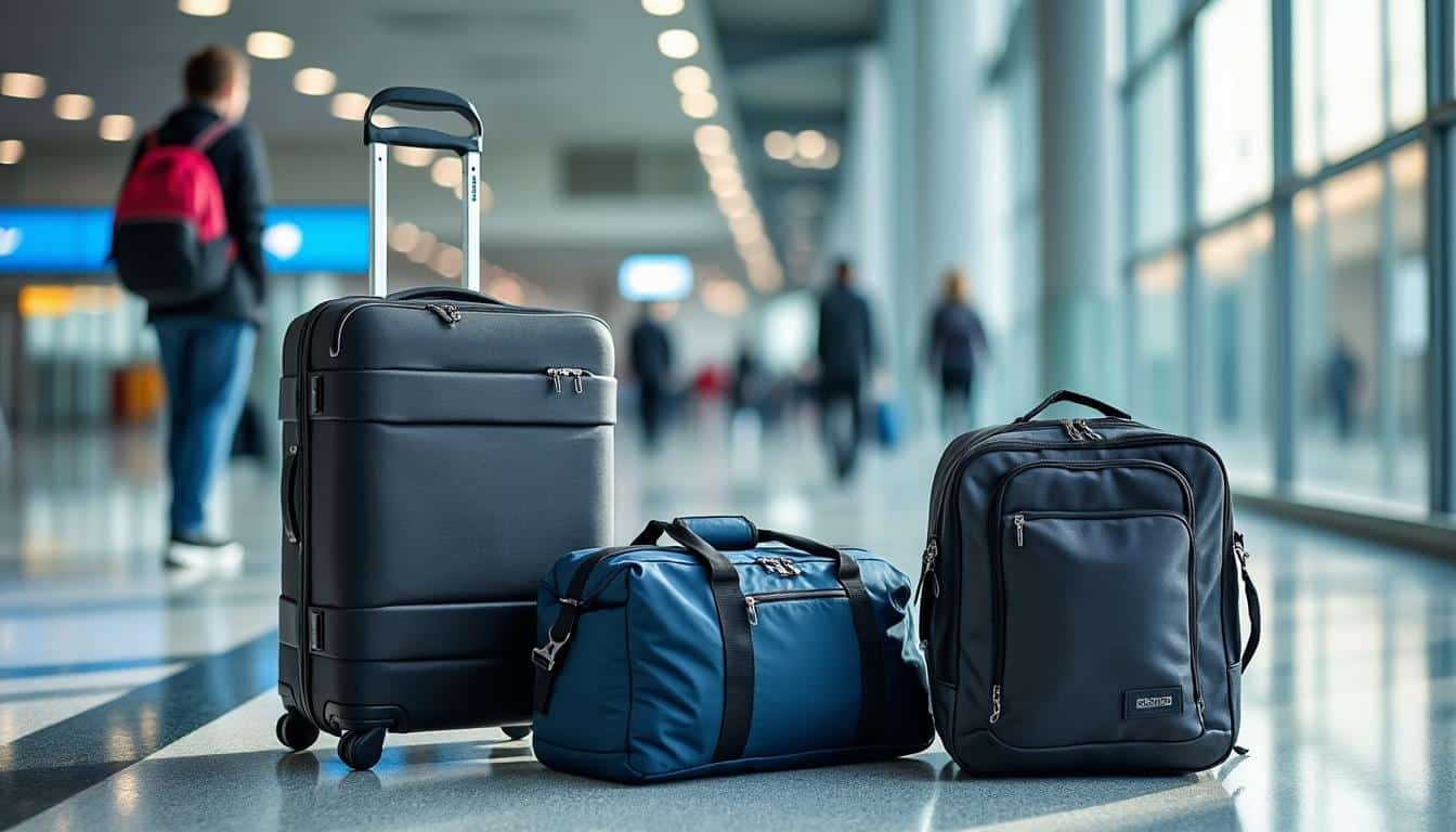 Illustration: Définition d’un sac trolley cabine et différences avec les autres types de bagages