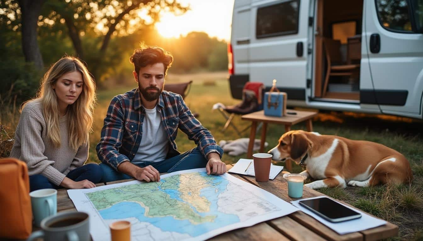 Illustration: Définition et étapes clés de l’organisation de voyage en camping-car