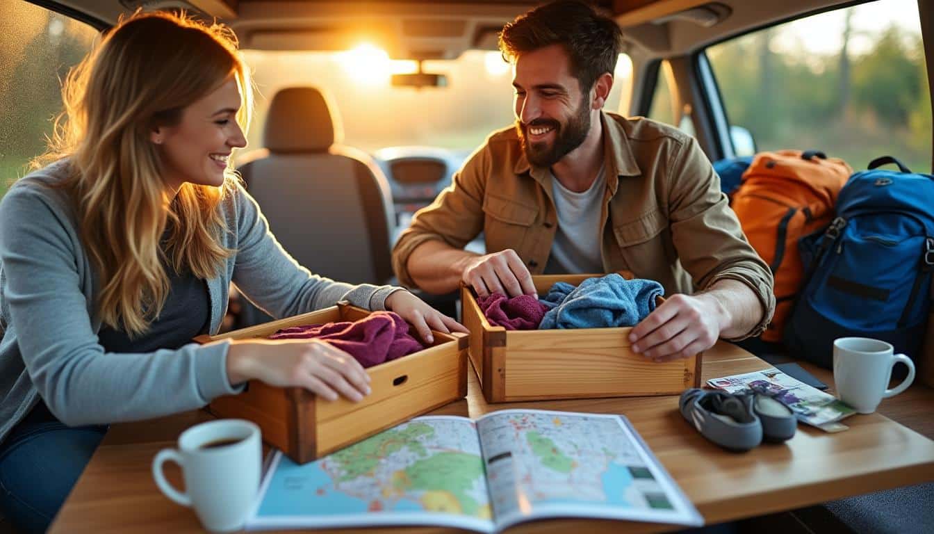 Illustration: Conseils pratiques pour la vie à bord et la préparation du voyage en camping-car