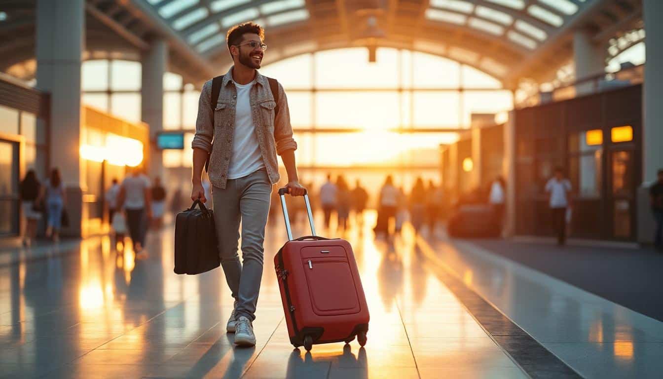 Illustration: Les avantages de voyager avec un sac à roulettes