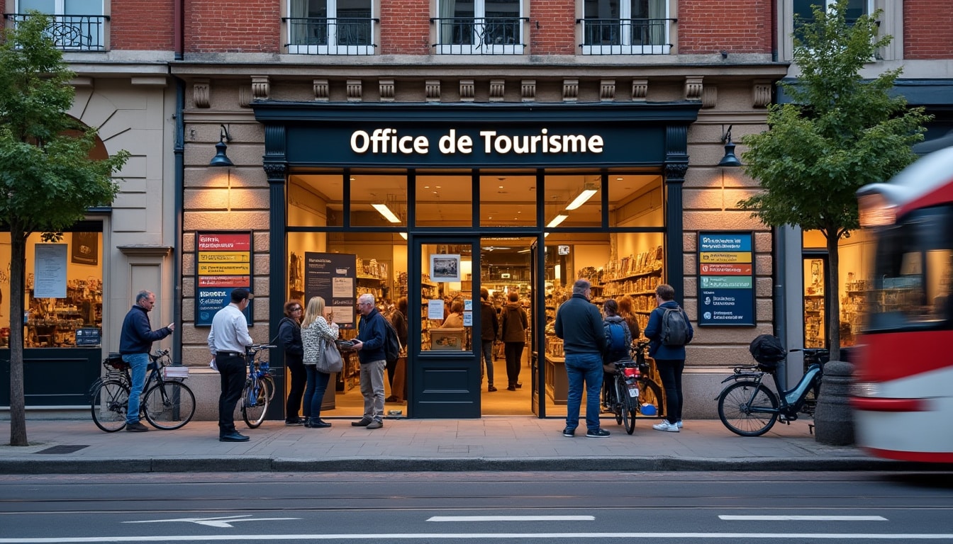 Illustration: Informations pratiques pour accéder à l’office de tourisme de Lille