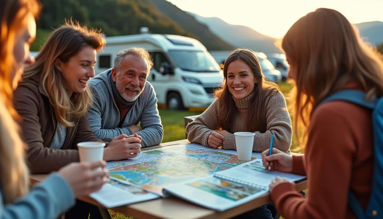 Illustration: Avantages, inconvénients et conseils pour bien préparer un voyage organisé en camping-car