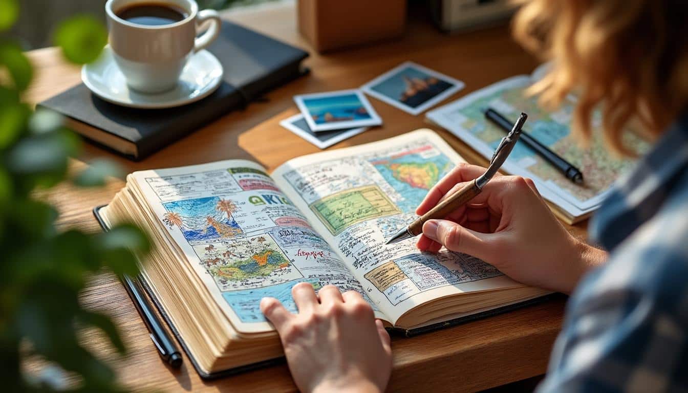 Illustration: Découvrir l’essence des carnets de voyage : définitions, formes et différences