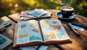 Carnets de voyage : idées, astuces et inspiration pour créer le vôtre