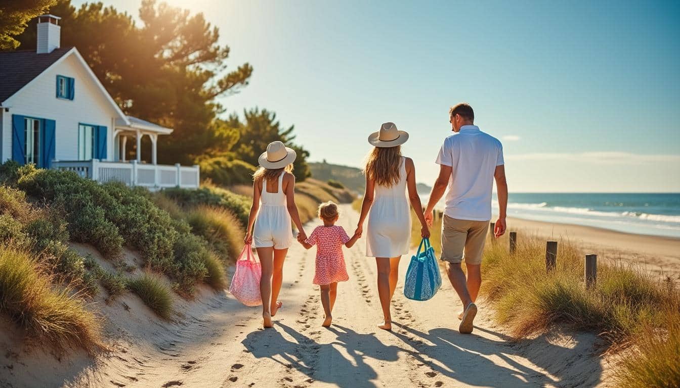 Illustration: Ce que signifie louer une maison de vacances à 800 mètres de la plage