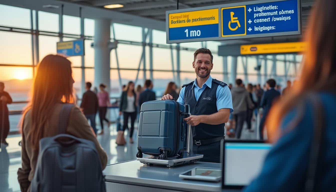 Illustration: La balance de contrôle à l’aéroport : fonctionnement et normes à connaître