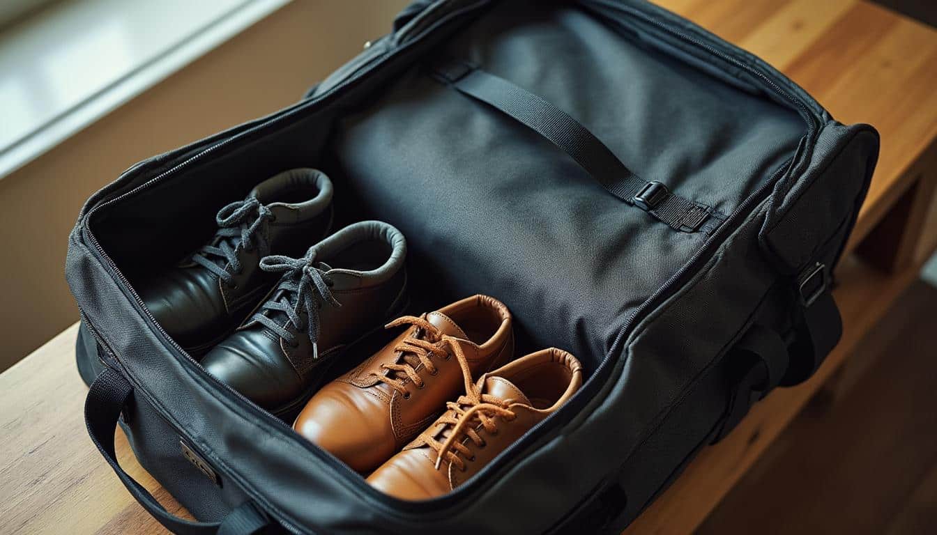 Volume intérieur du compartiment chaussures séparé : guide complet