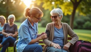 Organisation et disponibilité de l’assistance médicale pour un groupe de seniors en voyage