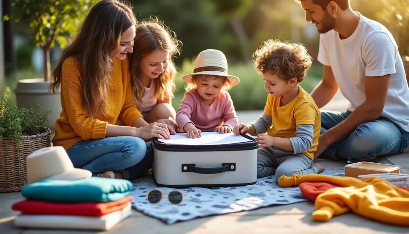 Checklist complète pour la valise d'enfant lors d’un voyage en famille