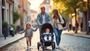Quelles destinations sont adaptées aux familles voyageant avec poussette et bébés ?
