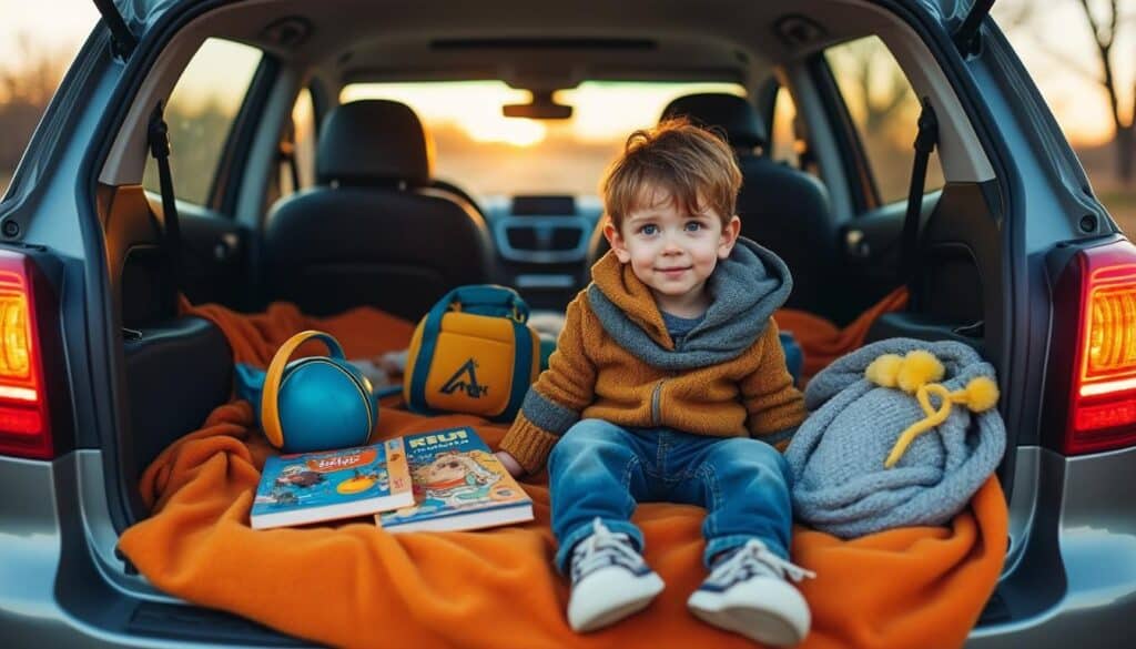 Les indispensables dans la valise d’un enfant pour un long trajet en famille