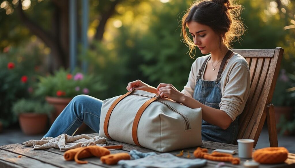 Tutoriel de sac de voyage : coudre un sac unique et durable