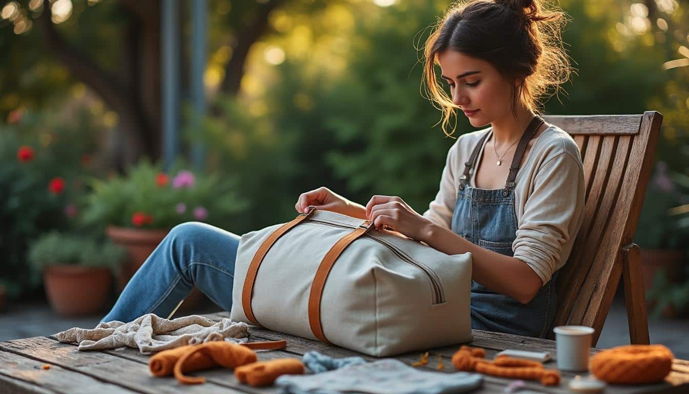Tutoriel de sac de voyage : coudre un sac unique et durable