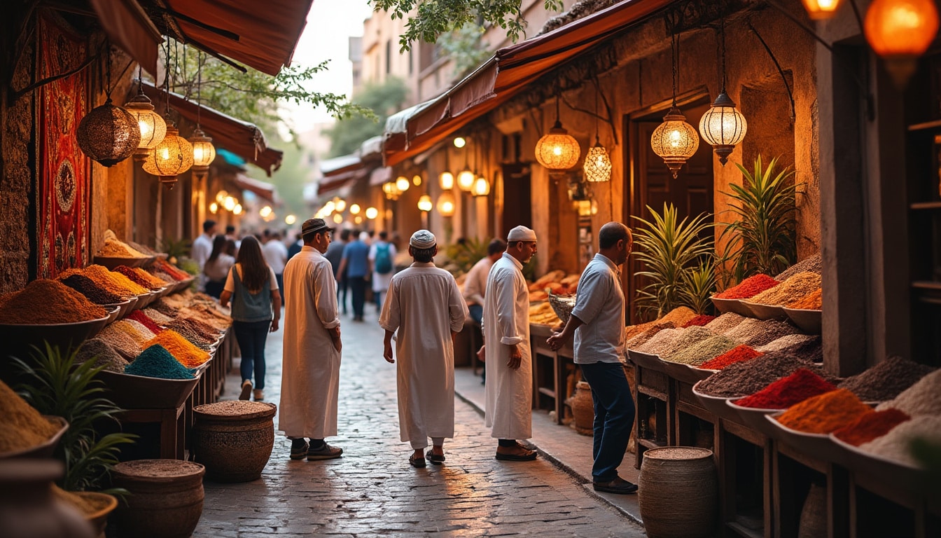 Illustration: Pourquoi la ville de Marrakech fait-elle partie des destinations incontournables du Maroc ?
